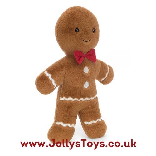 Jellycat Jolly Gingerbread Fred, Large